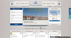 Desktop Screenshot of dalmatiacharter.com